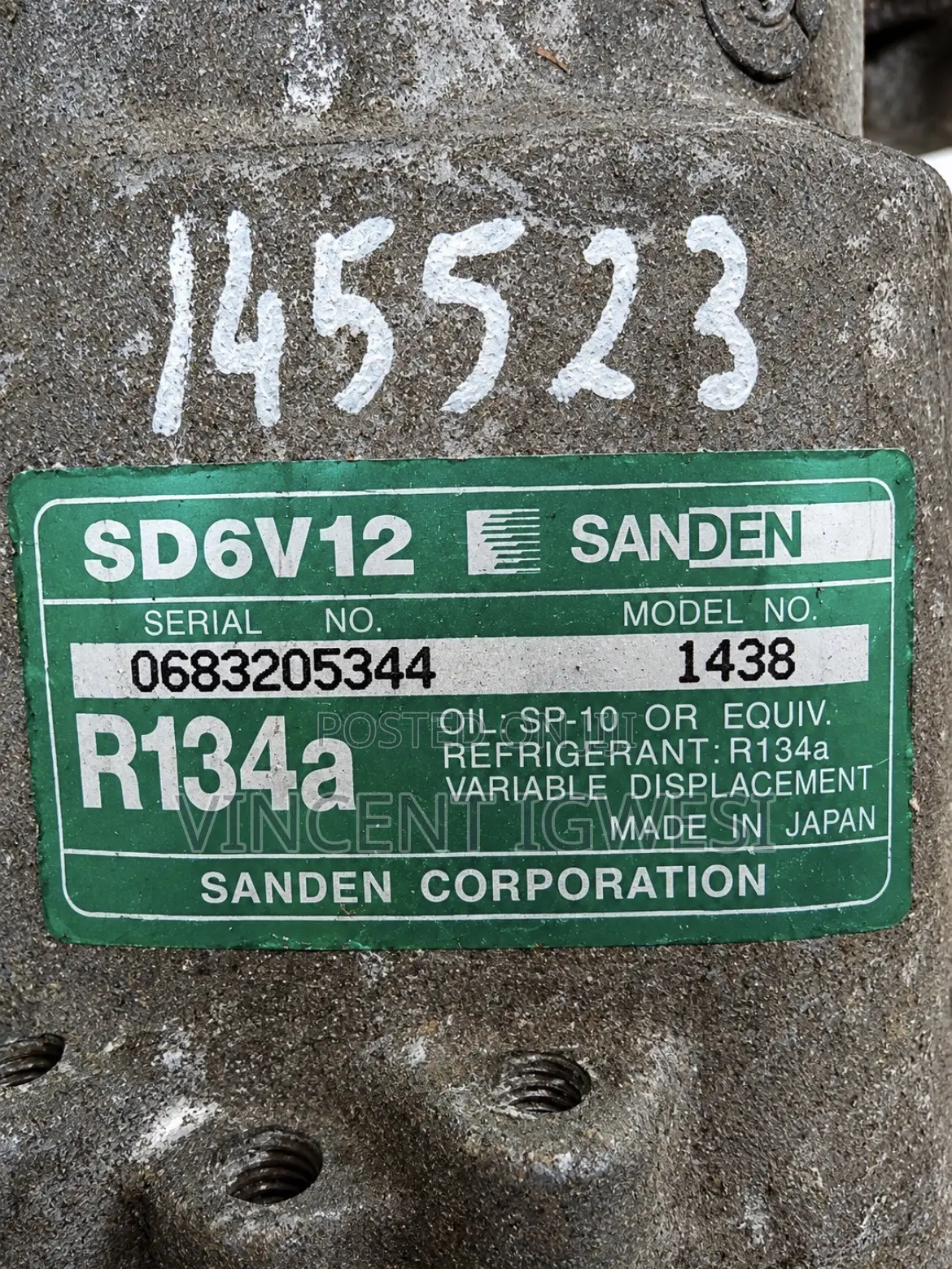 AC Compressor – Peugeot 307
