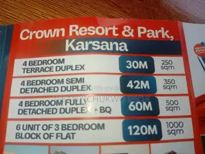 Landed Property at Elite Location in Karsana Kubwa for Sale