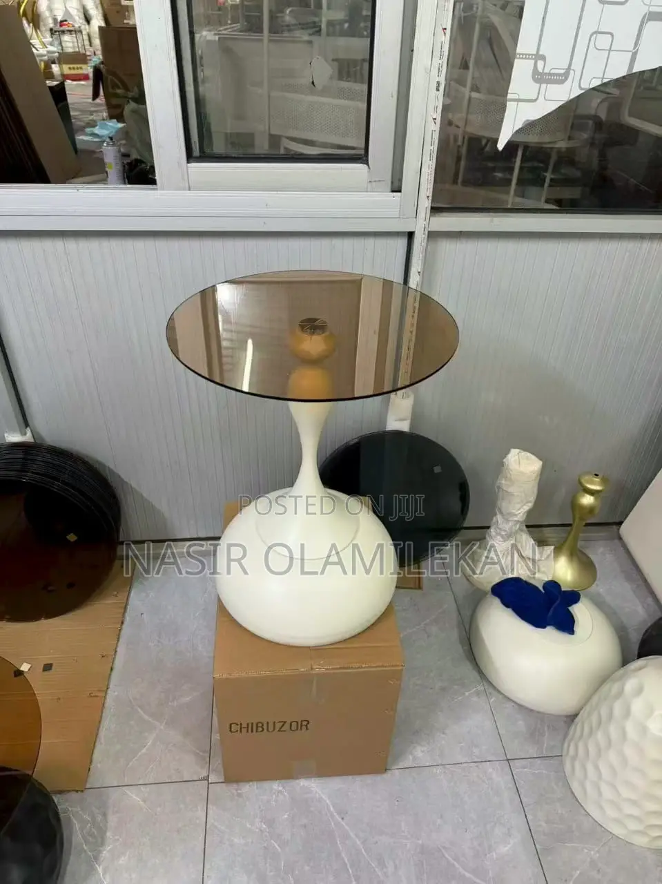 Round Wooden Dining Table With Six Chairs