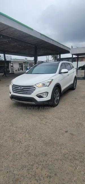 Hyundai Santa Fe Limited 4dr SUV AWD (3.3L 6cyl 6A) 2015 White