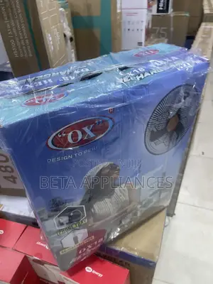 OX Hexa Rechargeable Fan – Powerful Portable Cooling