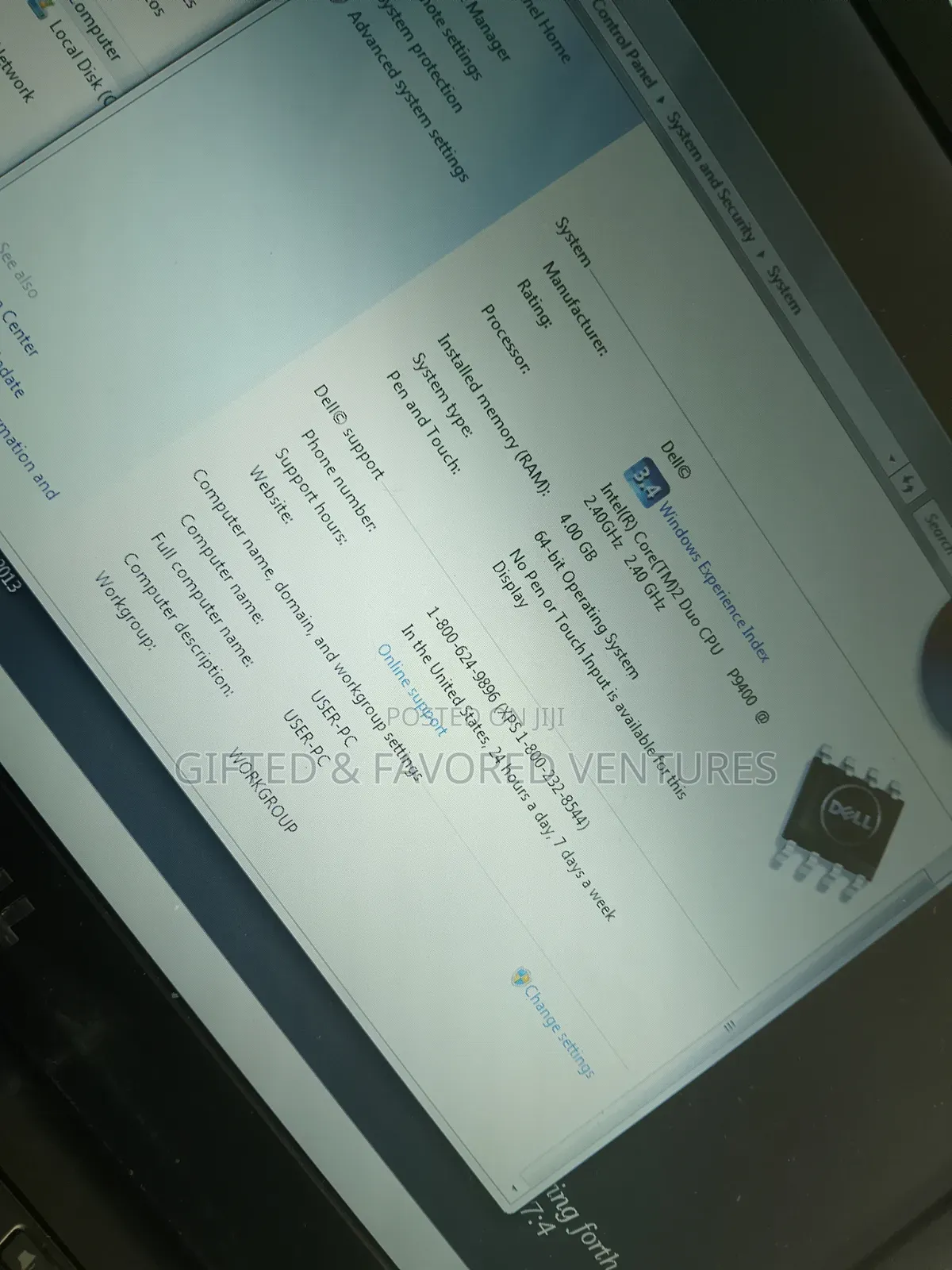 Laptop Dell Latitude E4300 4GB Intel HDD 256GB