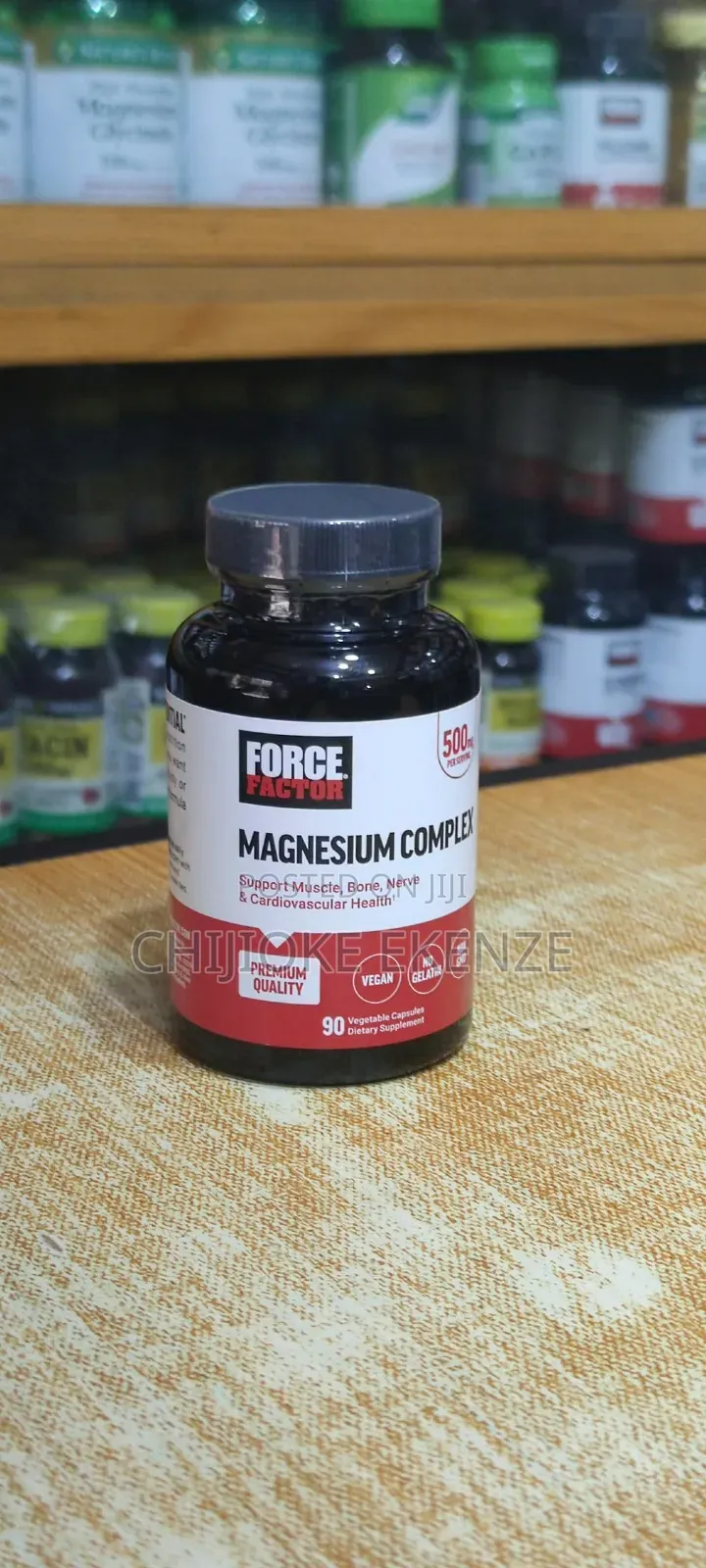 Force Factor Magnesium Complex 500mg X 90 Capsules