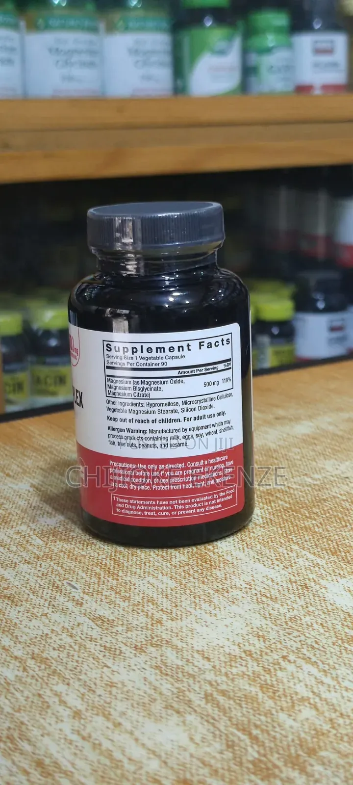 Force Factor Magnesium Complex 500mg X 90 Capsules