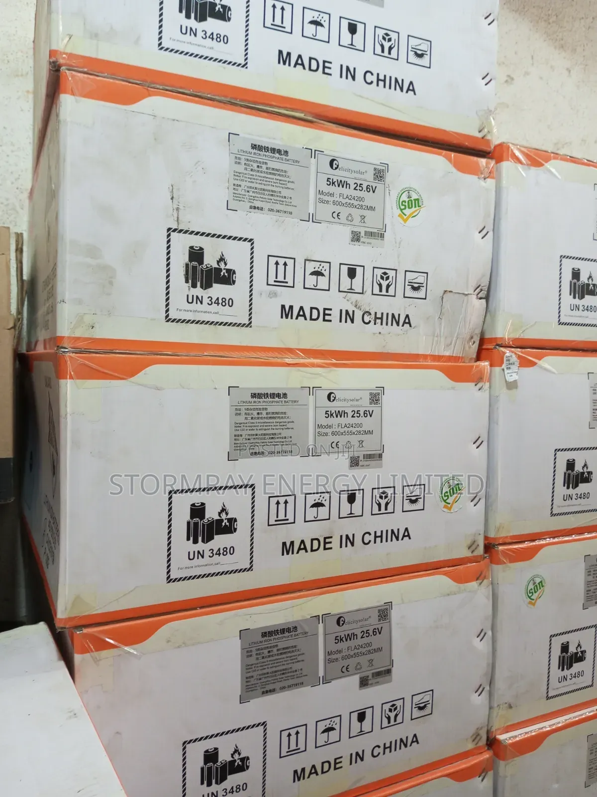 Felicity 5kWh 24v Grade a Cell Lithium Battery