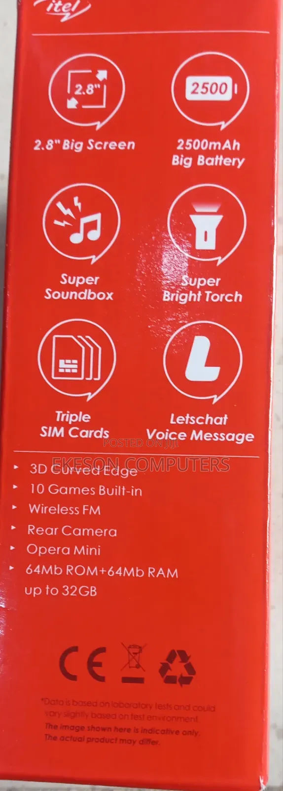 New Itel it5626 Green