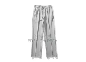Unisex Wideleg Sweatpant |Grey| Drawstring| M, L, XL, XXL | Lagos |