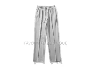 Unisex Wideleg Sweatpant |Grey| Drawstring| M, L, XL, XXL | Lagos |