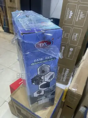 OX Hexa Rechargeable Fan – Powerful Airflow