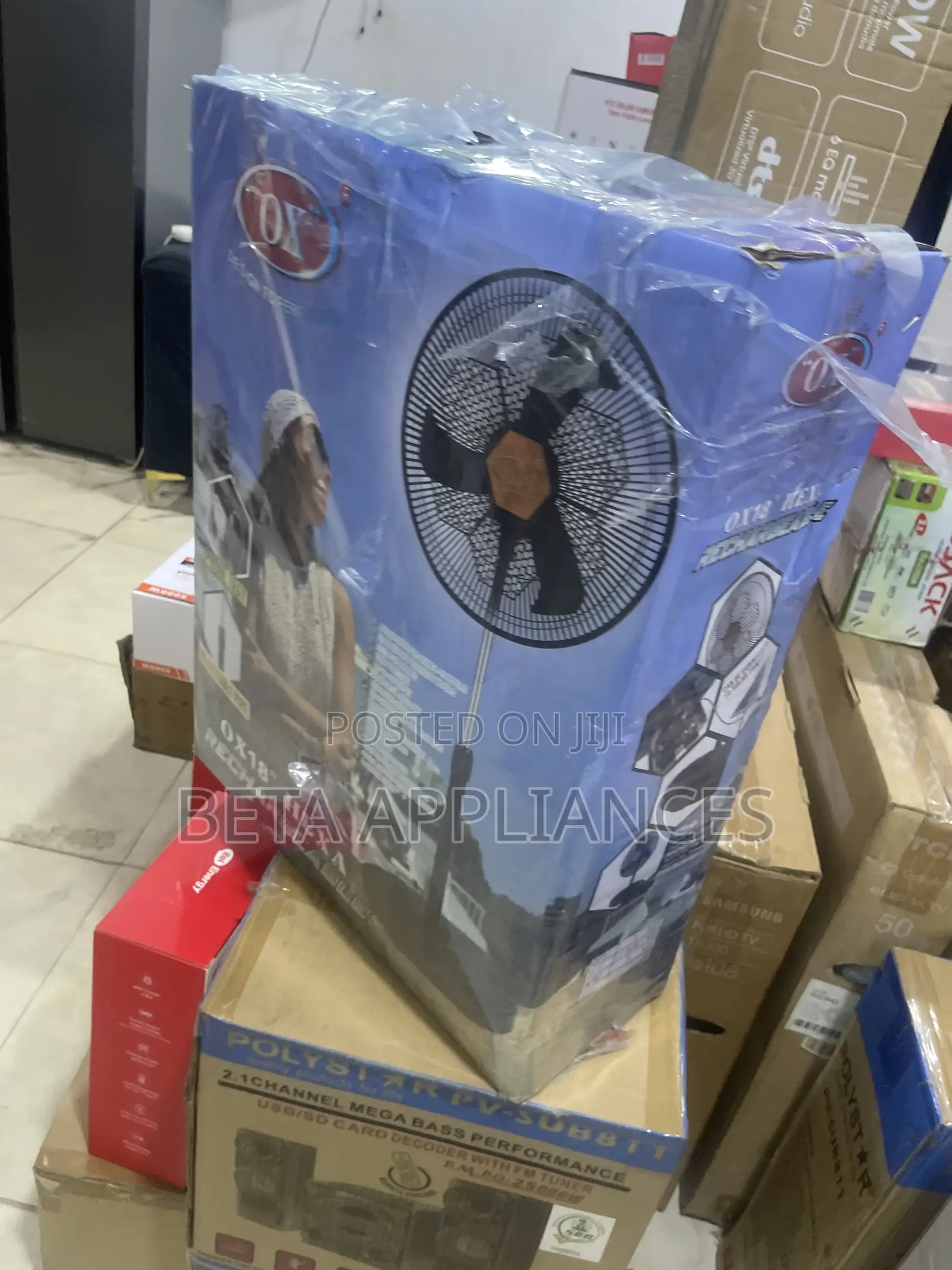 OX Hexa Mini Rechargeable Fan