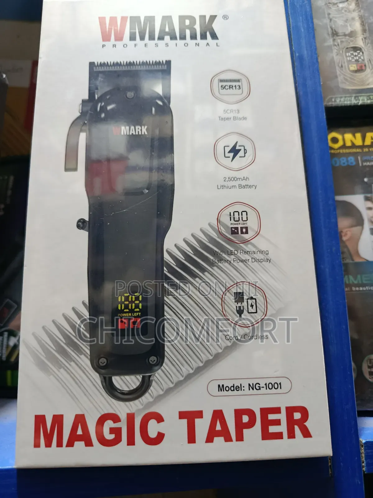 Wmark NG-1001 Professional Magic Taper Hair Clipper