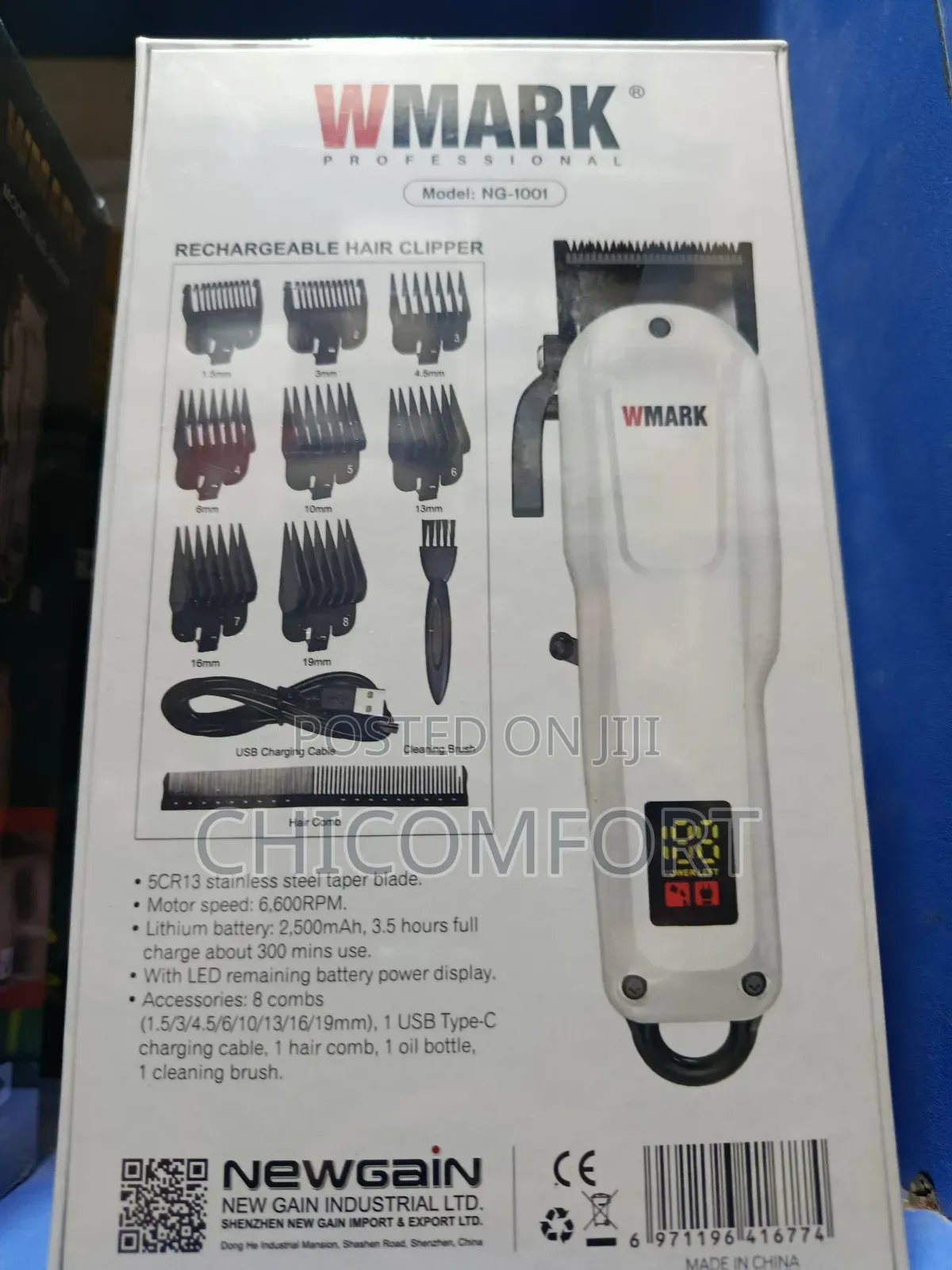 Wmark NG-1001 Professional Magic Taper Hair Clipper