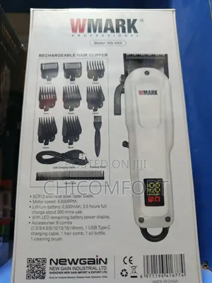 Wmark NG-1001 Professional Magic Taper Hair Clipper