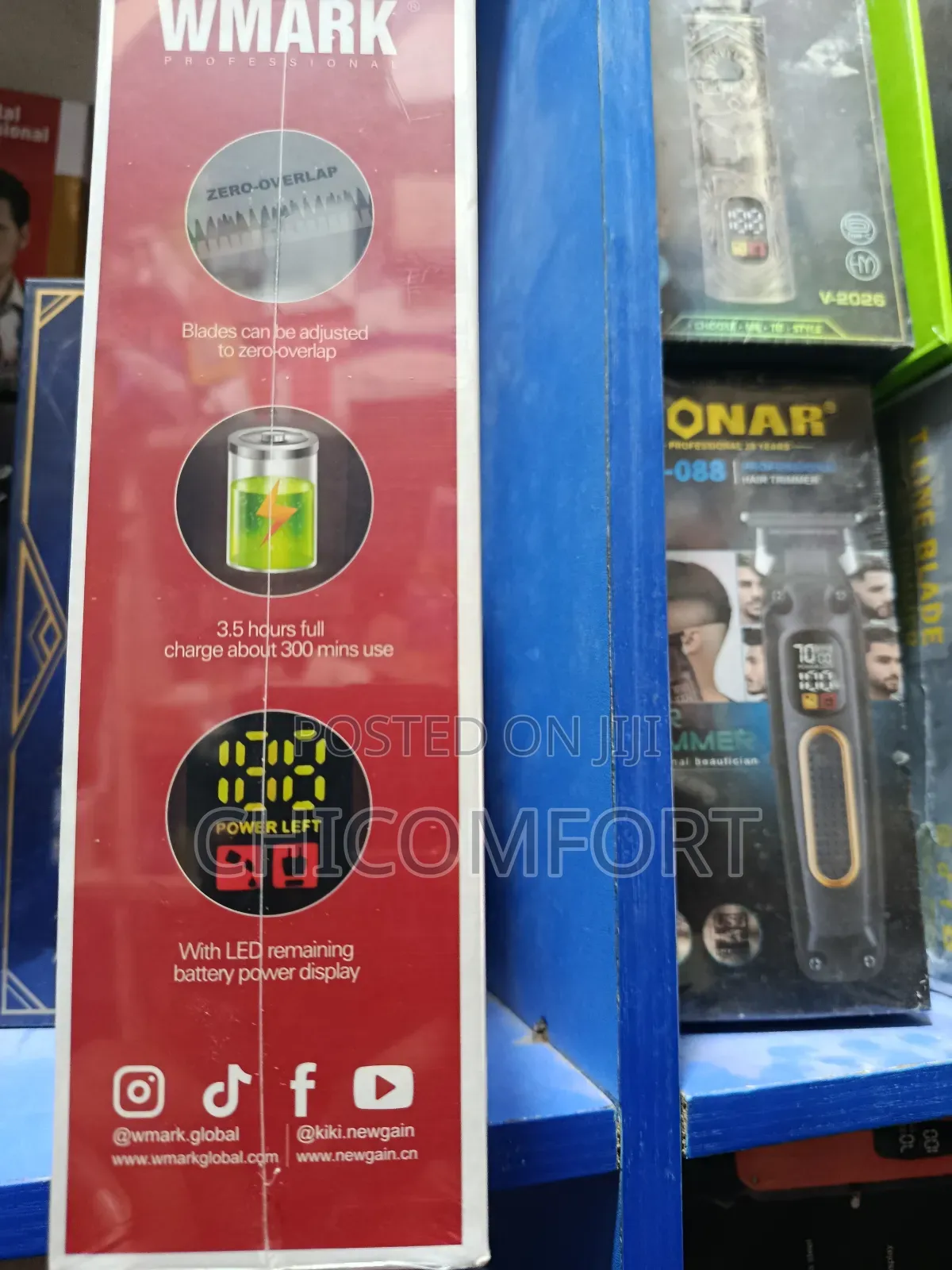 Wmark NG-1001 Professional Magic Taper Hair Clipper