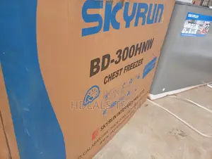 Spacious Skyrun 300L Compact Chest Freezer for Small Spaces