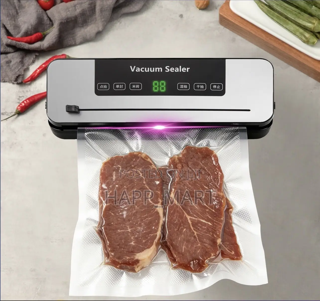 Vacuum Sealing Machine With Cutting Function Fully Automatic