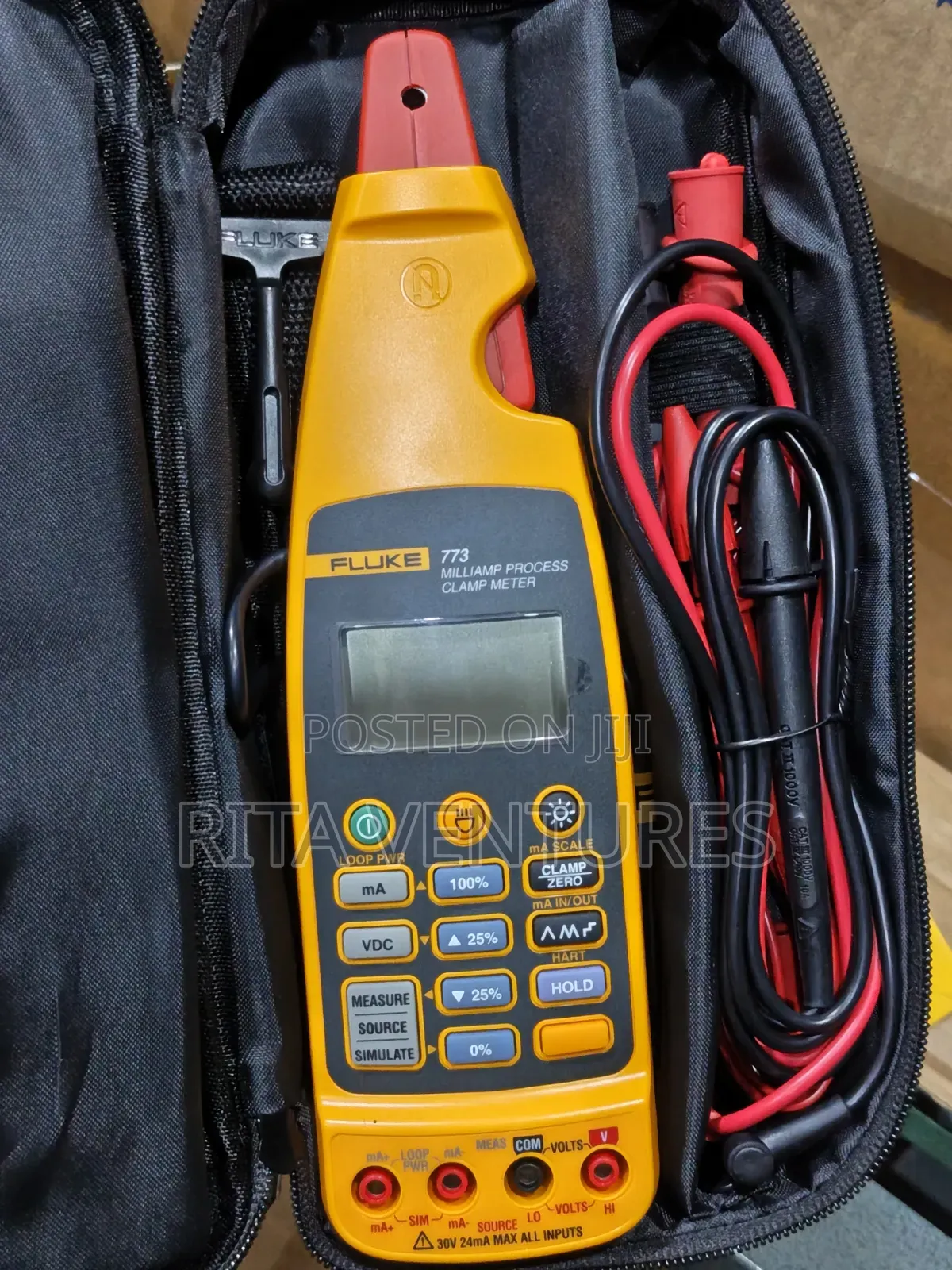 Fluke 773 Miliamp Process Clamp Meter