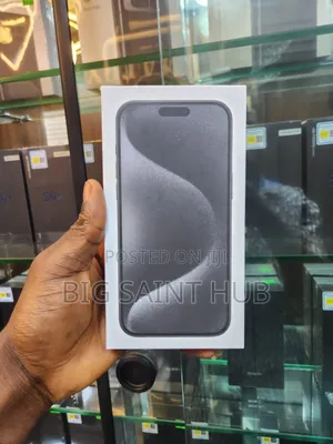 New Apple iPhone 15 Pro Max 256 GB Black