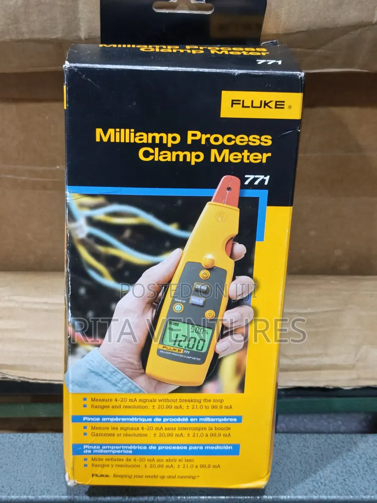 Fluke 771 Milliamp Process Clamp Meter