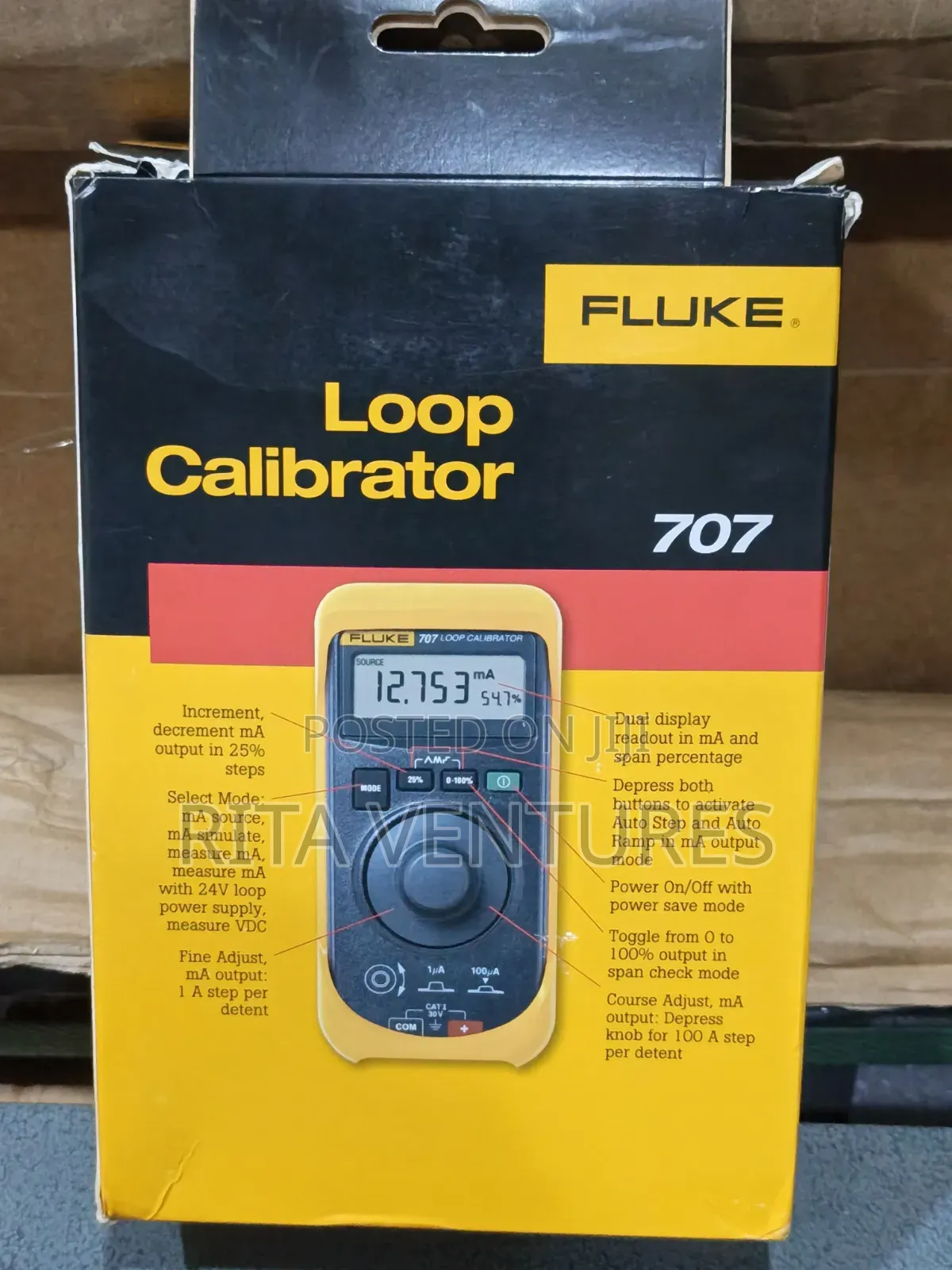 Fluke 707 Loop Calibrator