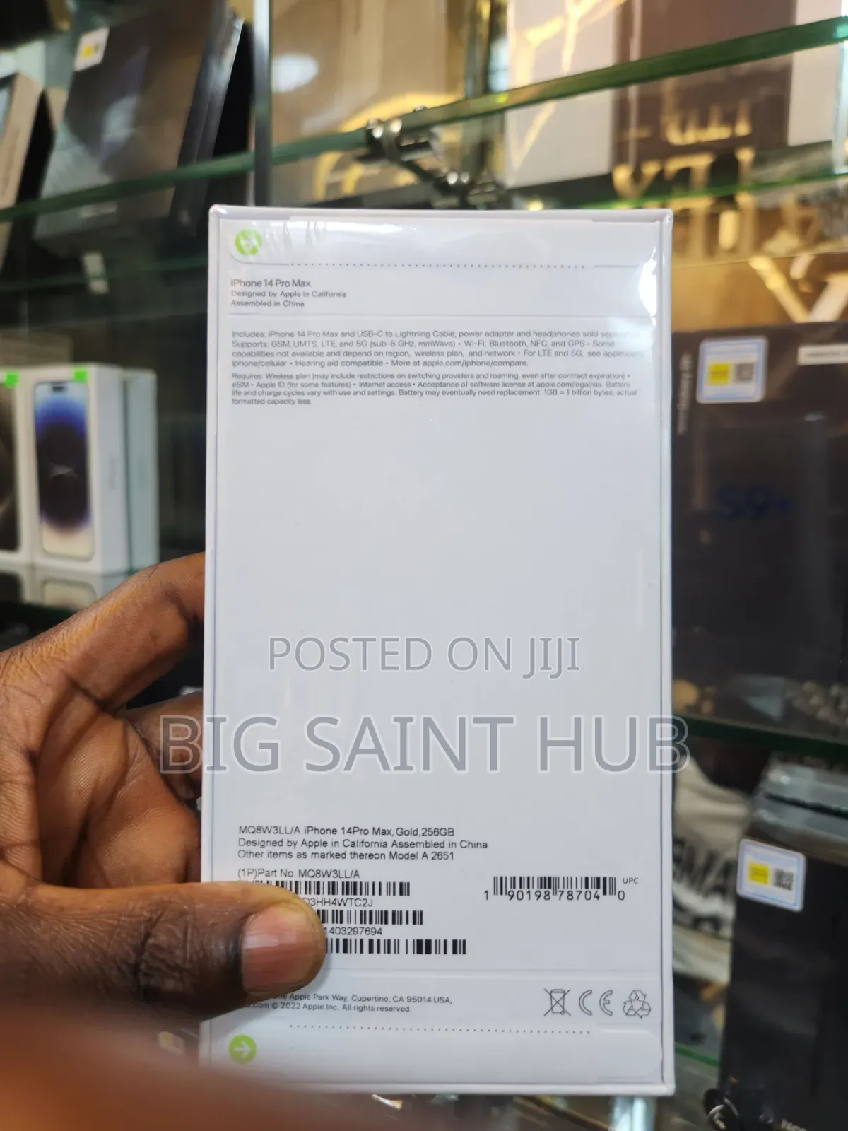 New Apple iPhone 14 Pro Max 256 GB Gold