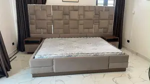 6 by 7 Upholstery Solid Bedframe