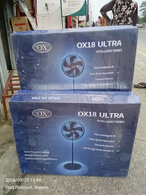 New Ox 18" Ultra Cooper Coil Standing Fan