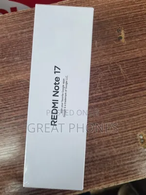 New Xiaomi Redmi Note 17 256 GB Black