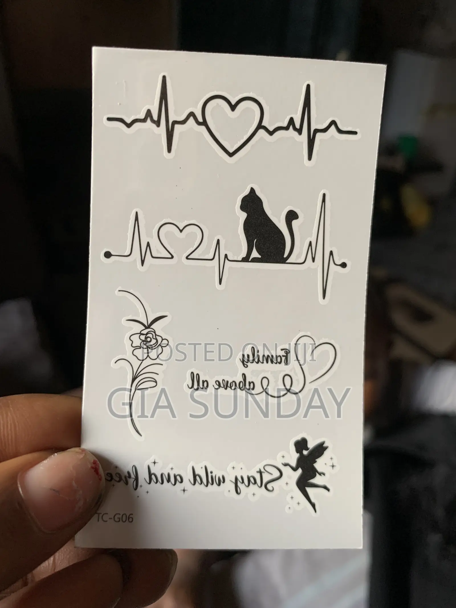 I Sell Temporary Tatto Sticker