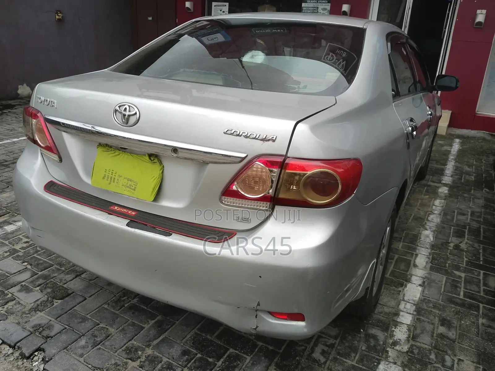 Toyota Corolla 2010 Silver