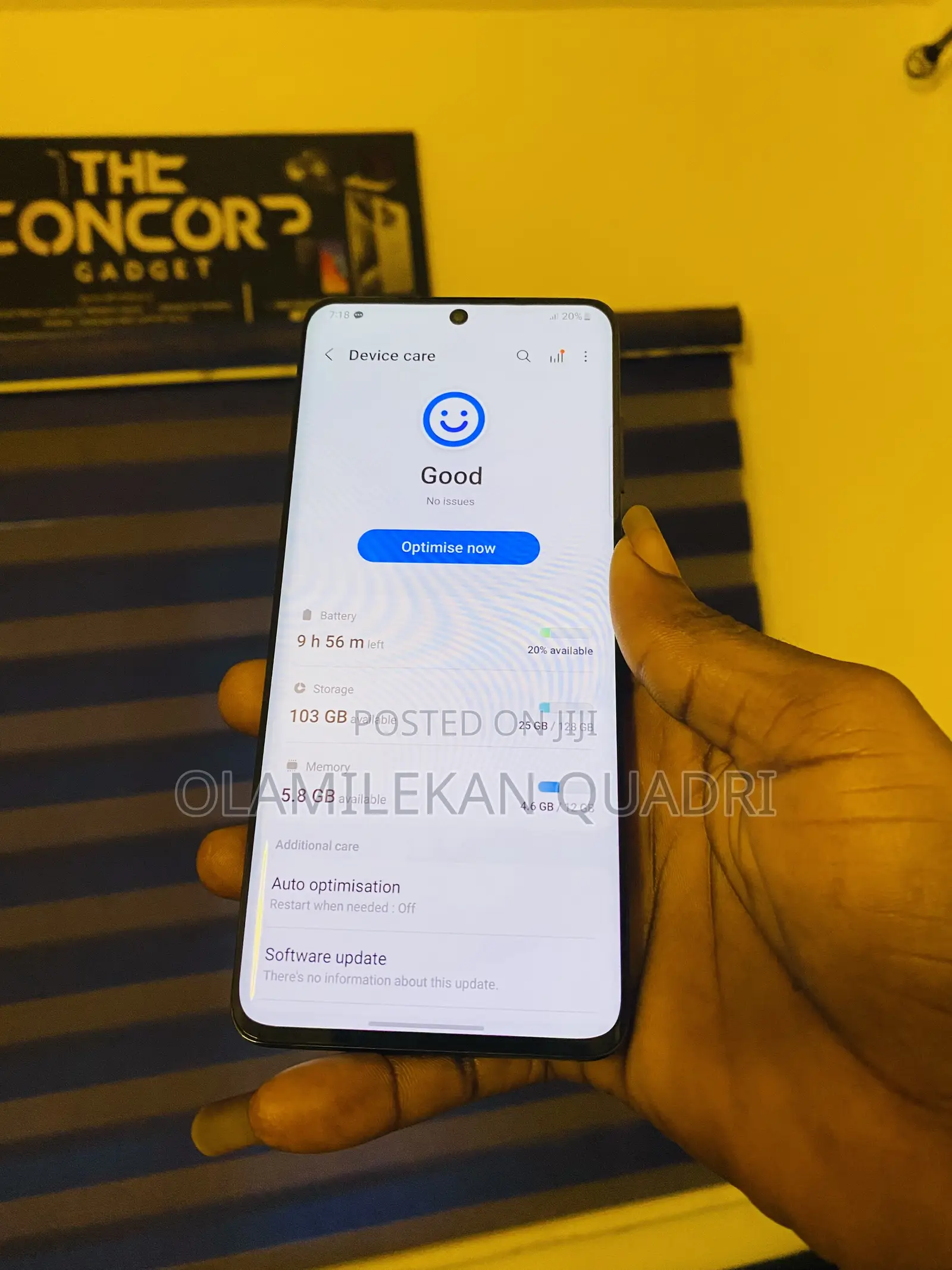 Samsung Galaxy S20+ 5G 128 GB Black