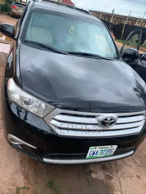 Toyota Highlander 2012 Black