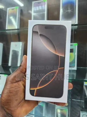 New Apple iPhone 16 Pro Max 256 GB Gold