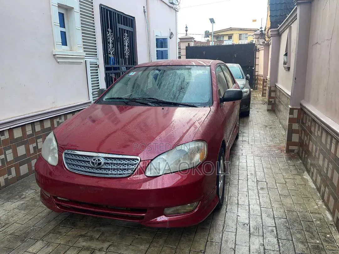 Toyota Corolla 2003 Red