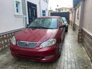 Toyota Corolla 2003 Red