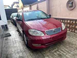 Toyota Corolla 2003 Red