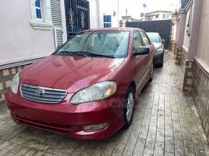Toyota Corolla 2003 Red