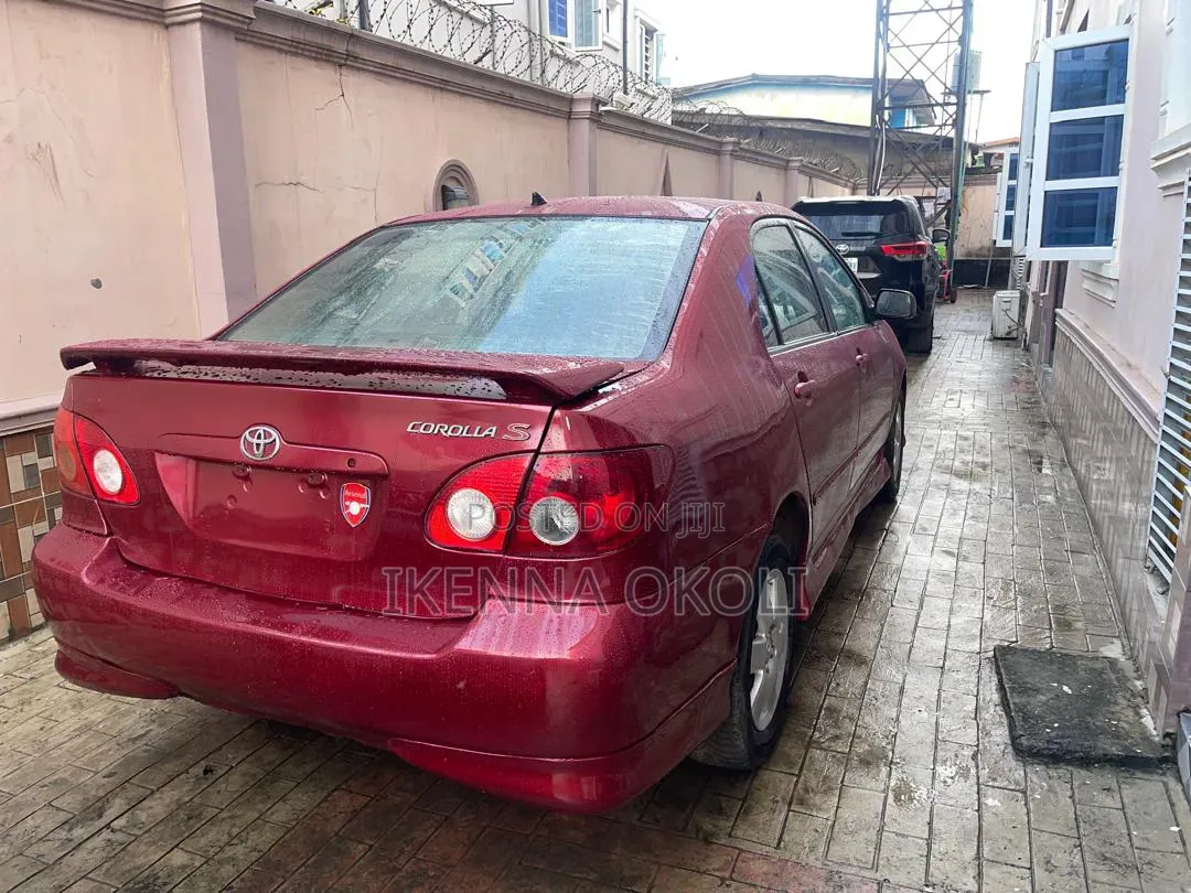 Toyota Corolla 2003 Red
