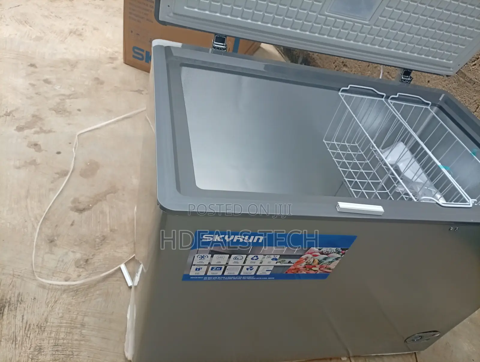 Super Large Skyrun 300L Chest Freezer Bulk Storage