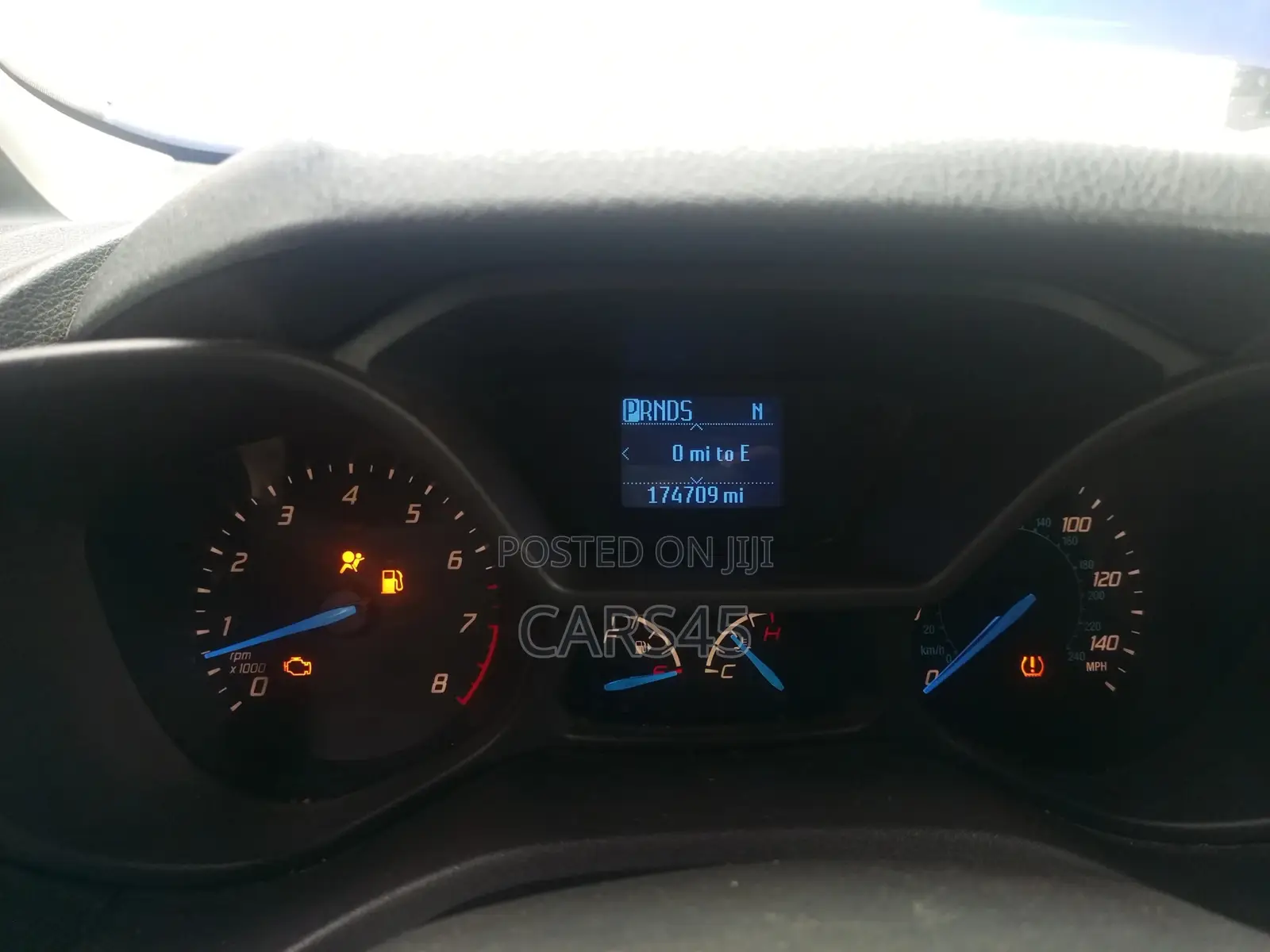 Ford Transit Connect 2014 Blue