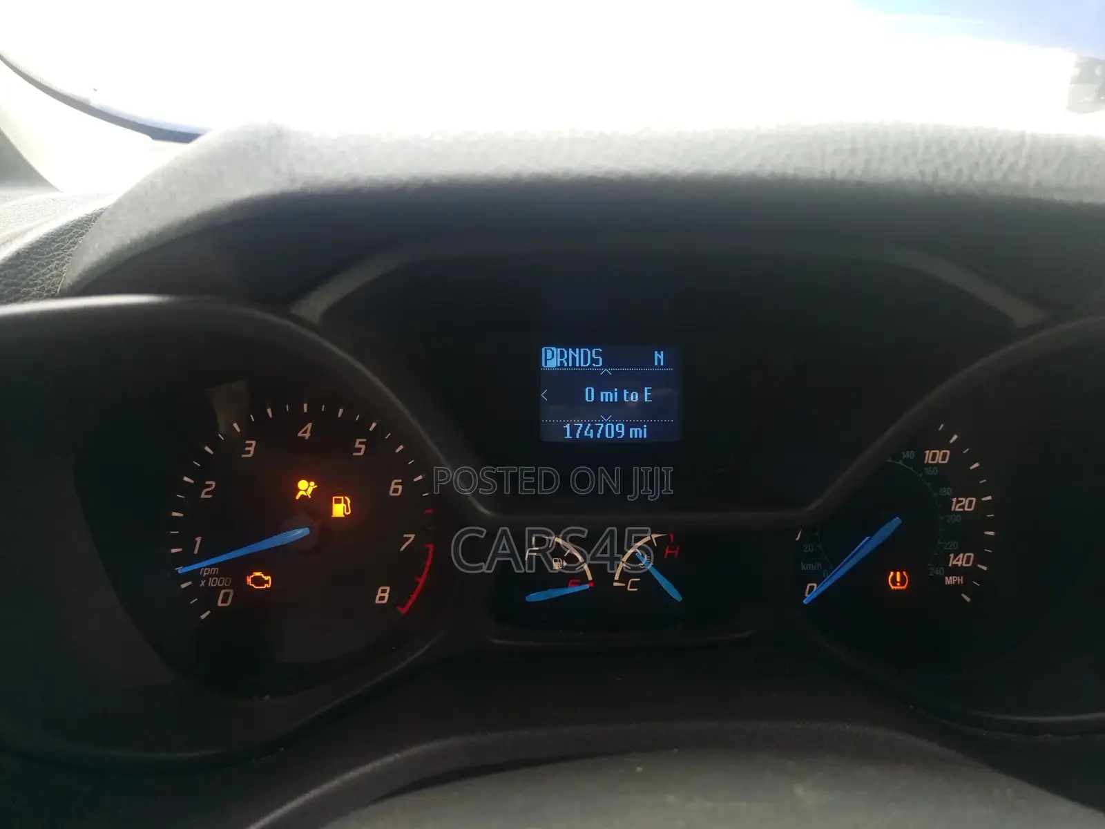 Ford Transit Connect 2014 Blue