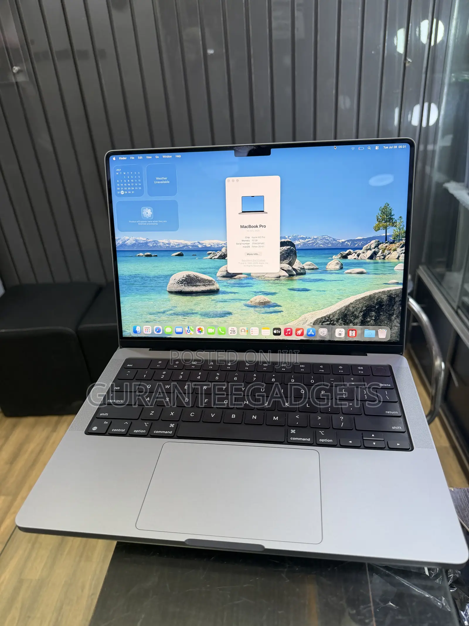 Laptop Apple MacBook Pro 2023 M2 16GB SSD 512GB