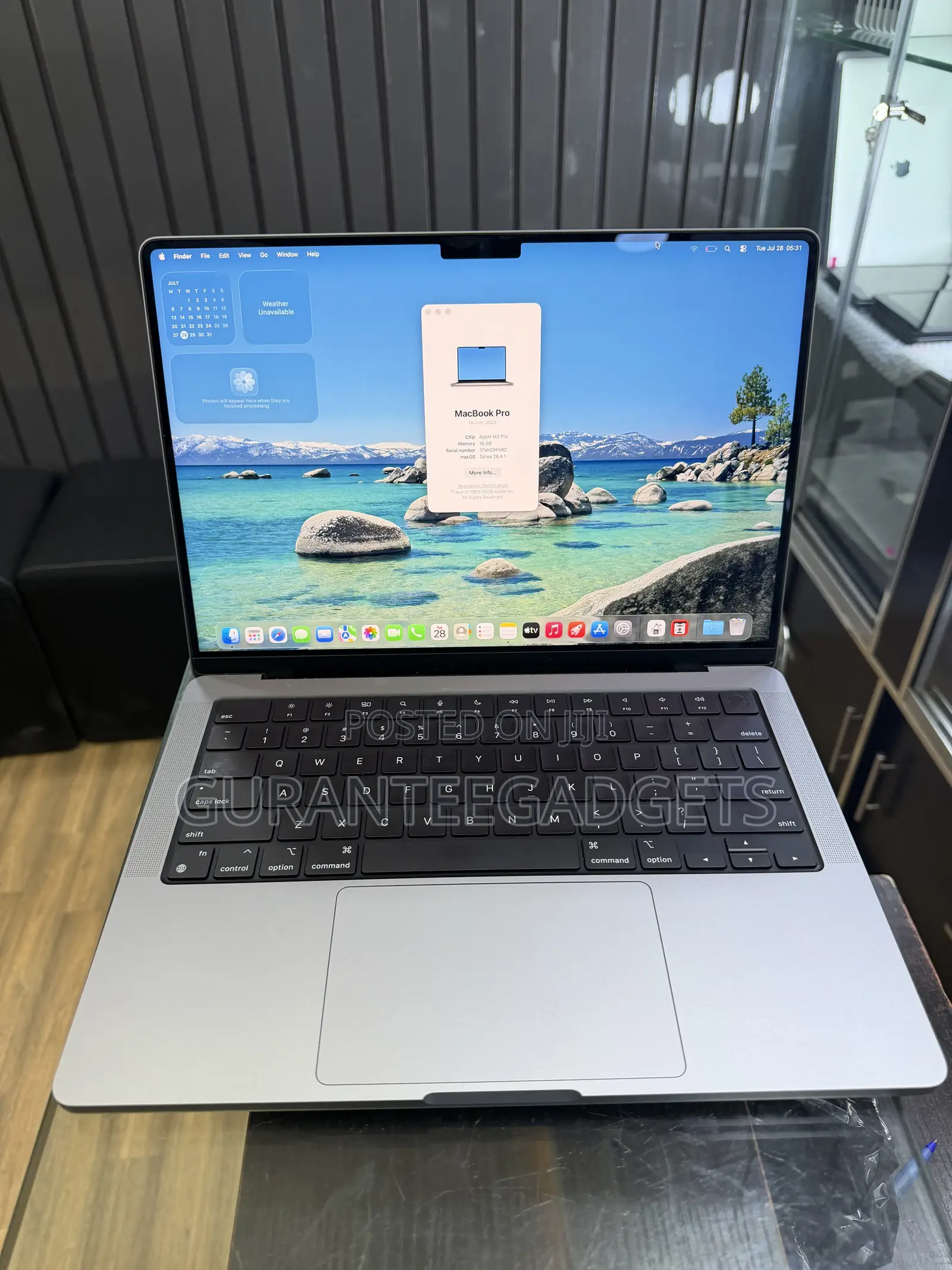Laptop Apple MacBook Pro 2023 M2 16GB SSD 512GB