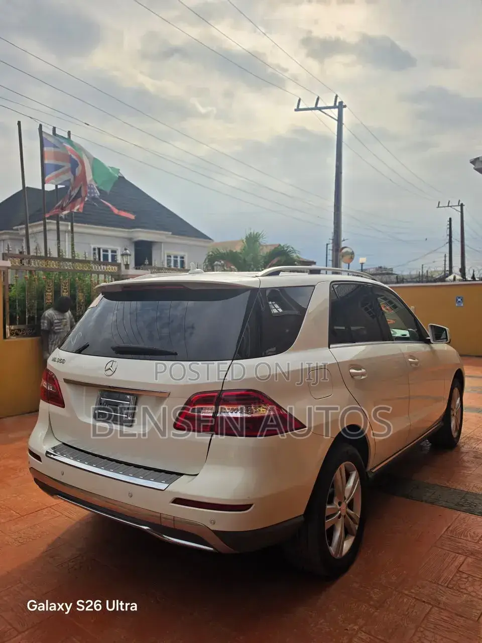 Mercedes-Benz M Class 2013 White