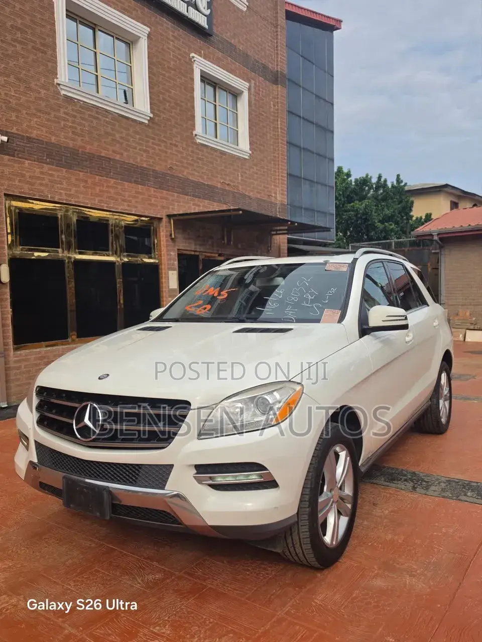 Mercedes-Benz M Class 2013 White