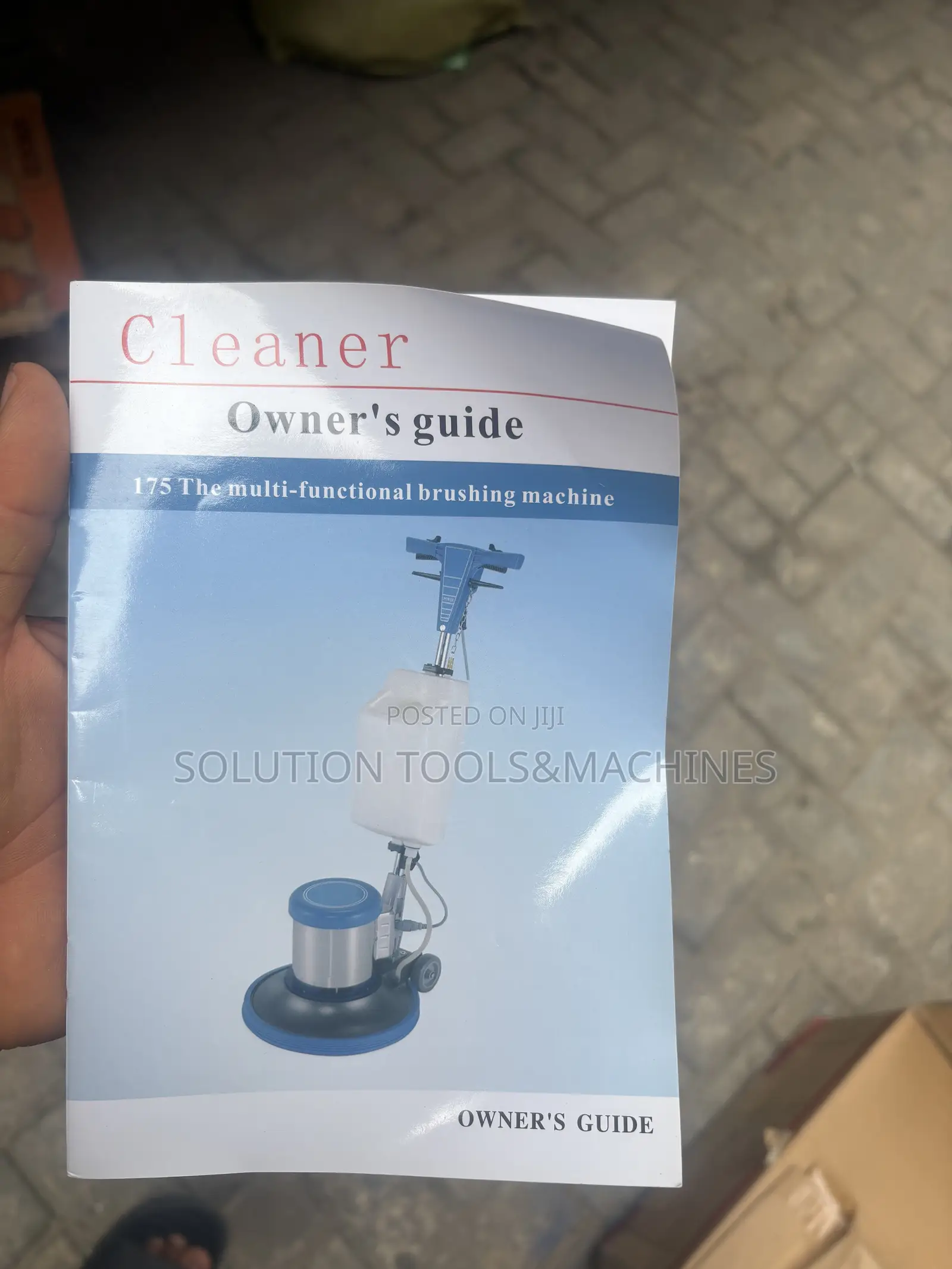 Complete Set of Floor Scrubber