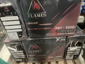 Flames 220ah Tubler Battery