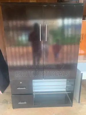 Neatly Used Big Wardrobe With Shoe Rack
