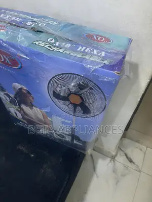 OX Hexa Rechargeable Fan for Bedroom