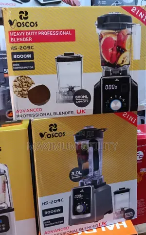 VOSCOS 3000 Watts Digital and Knob Advanced Professional Uk Blender